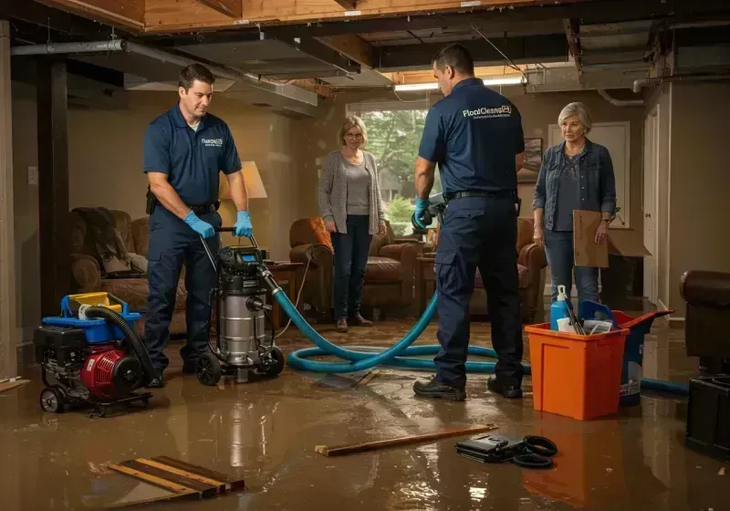 Basement Water Extraction and Removal Techniques process in Bath, PA